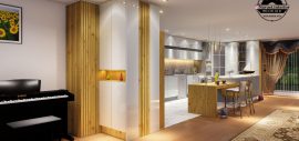 طراحی و اجرای آشپزخانه مدرن